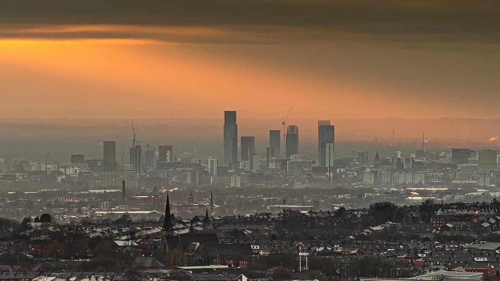 Manchester — Auto transport naar Manchester